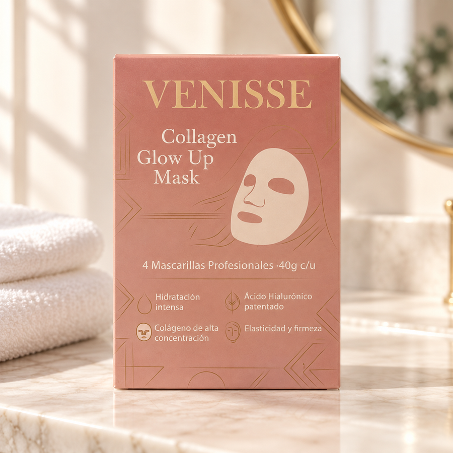 Presentación ilustrativa del envase Venisse