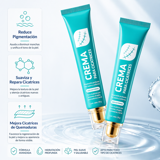 Crema para cicatrices