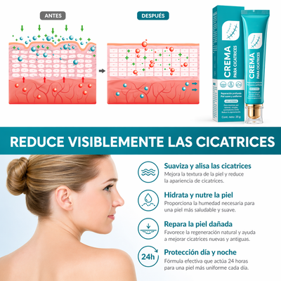 Crema para cicatrices