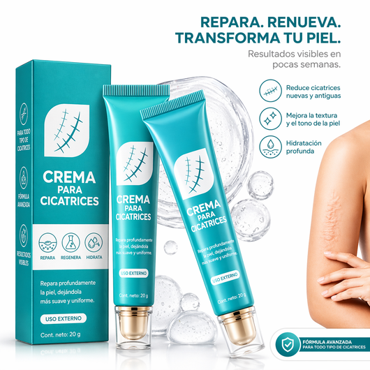 Crema para cicatrices